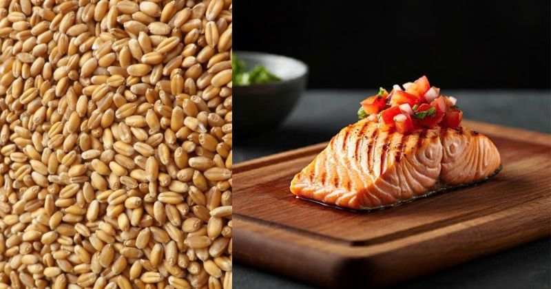 Lúa Mì Nguyên Cám, Cá và Sốt Salsa