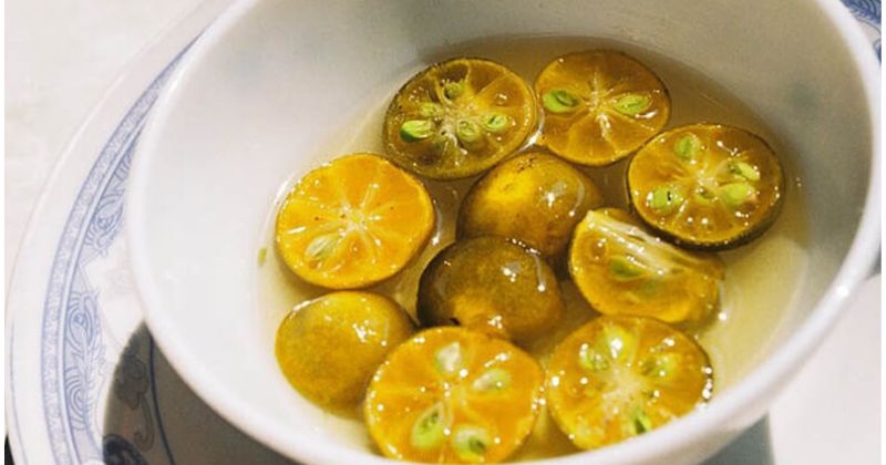Trị Ho Bằng Quất Chưng Đường Phèn